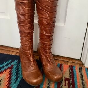 Beautiful cognac boots